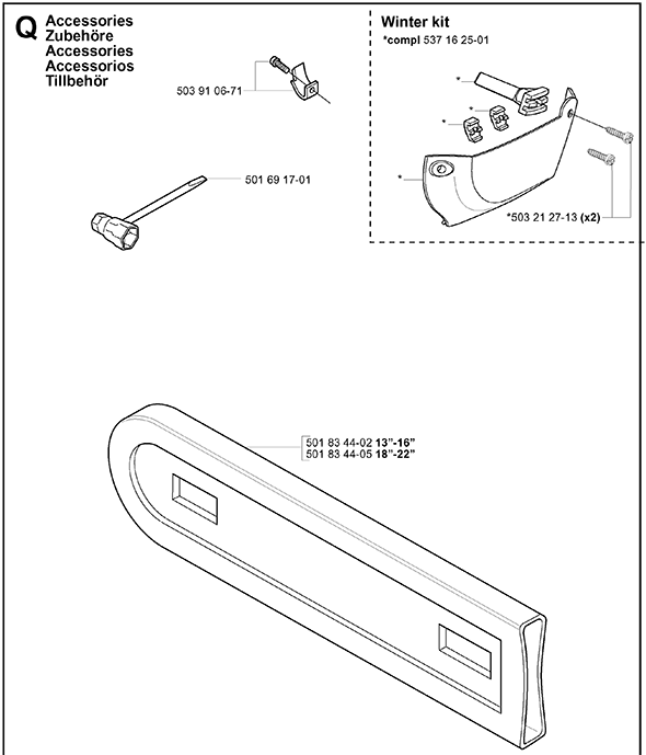 Jonsered CS2150 2004 03 Chain Saw Partswarehouse