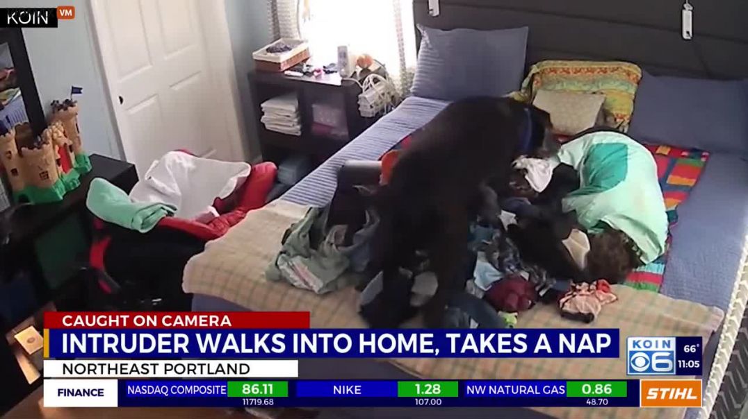 ⁣Mother Is Shocked To Find Homeless Man Inside Her Son's Bedroom In Portland