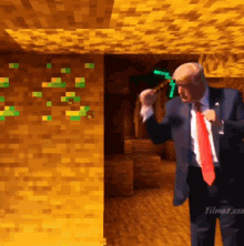 ⁣Presidents Play Minecraft (Part 2) AI compilation