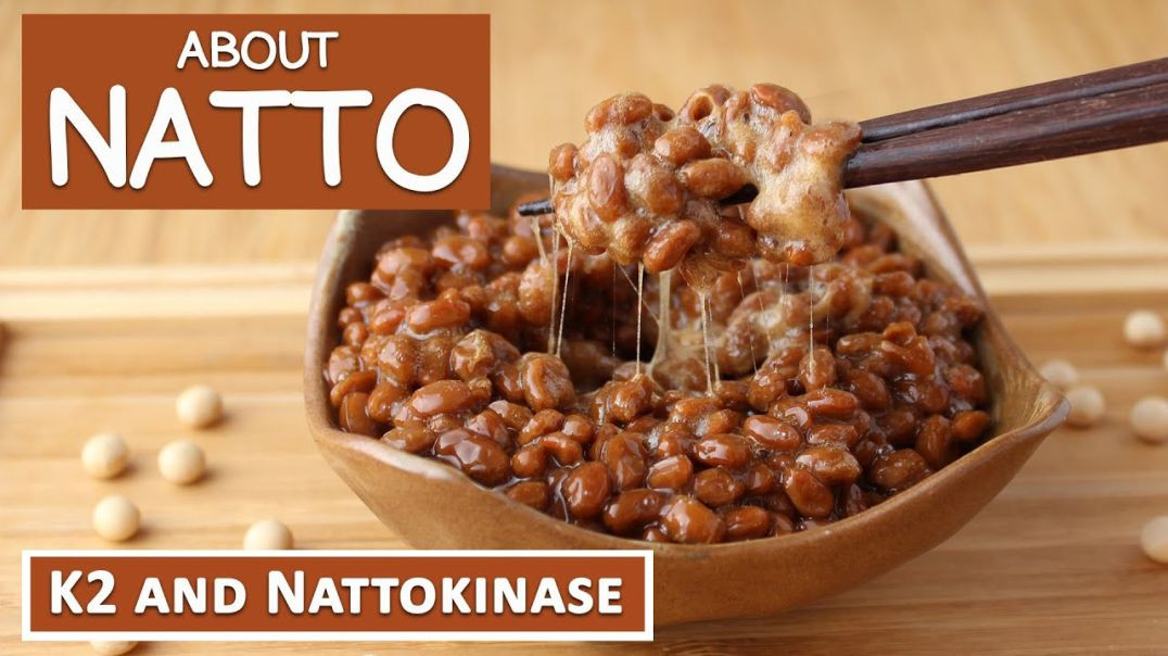 ⁣WHAT IS NATTO? 🫘 FERMENTED STICKY BEANS, K2 AND NATTOKINASE