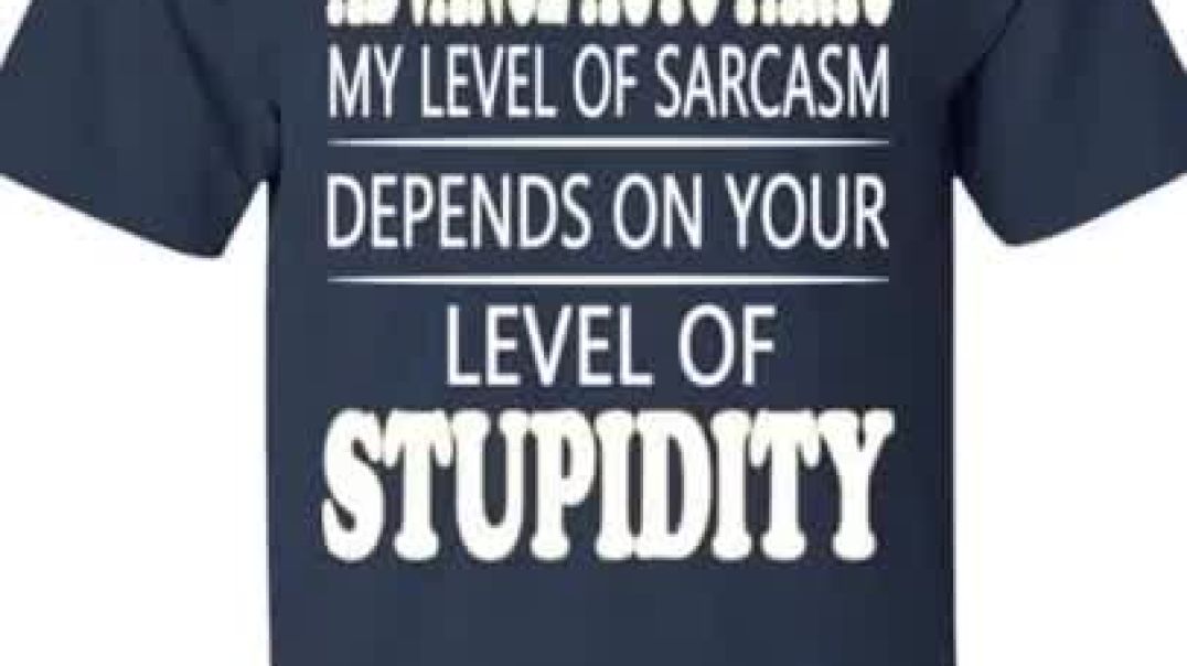 ⁣I Work At Advance Auto Parts My Level Of Sarcasm Depends On Your Level Of Stupidity T-Shirts