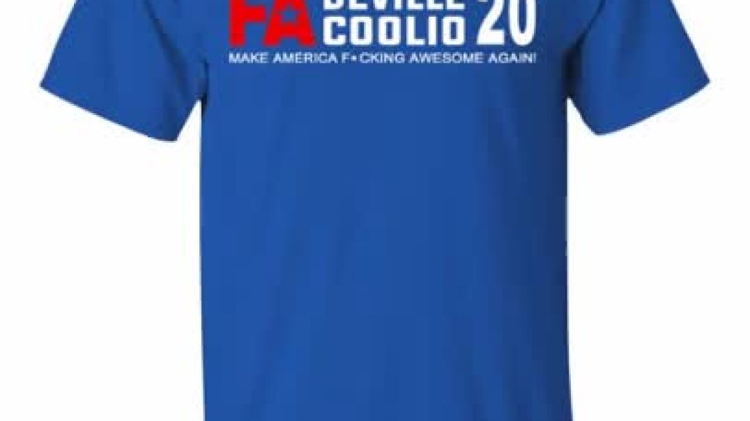 ⁣⁣Cherie DeVille And Coolio 2020 Make America Fucking Awesome Again T-Shirts