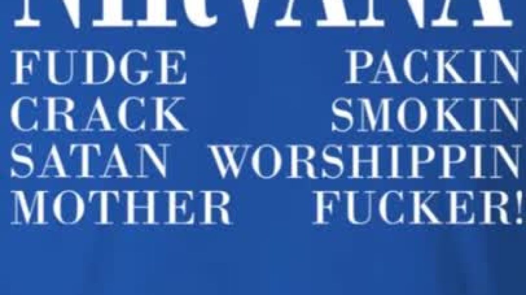 ⁣Nirvana 1992 Fudge Packin Crack Smokin Patch Satan Worshippin Motherfucker Shirt
