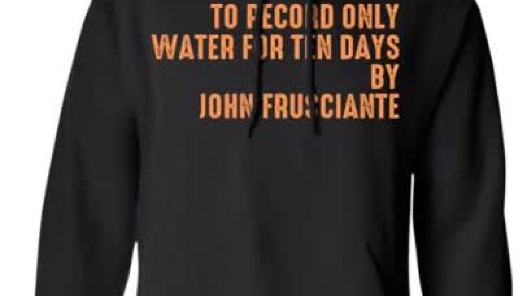 ⁣⁣To Record Only Water For Ten Days By John Frusciante T-Shirts