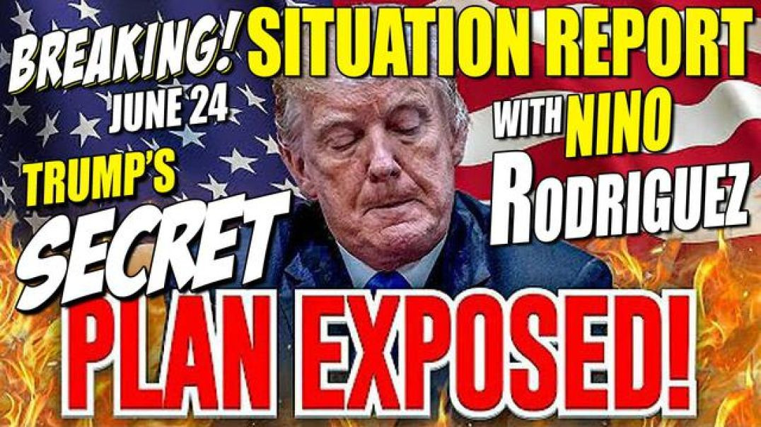 ⁣MUST SEE! 👁 TRUMP'S SECRET PLAN EXPOSED! ⛈⚡🌪🇺🇸 LATE BREAKING NEWS & SITUATION REPORT 📆 JUNE