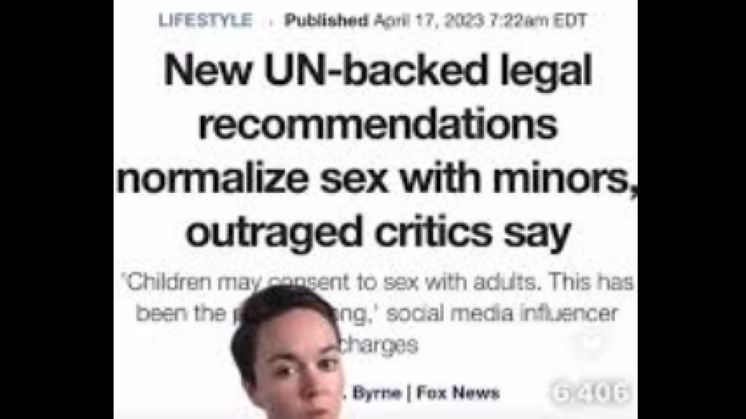 ⁣THE (((HBM))) 🦄🏳‍🌈🏛🔫 WANTS TO NORMALIZE SEX WITH CHILDREN