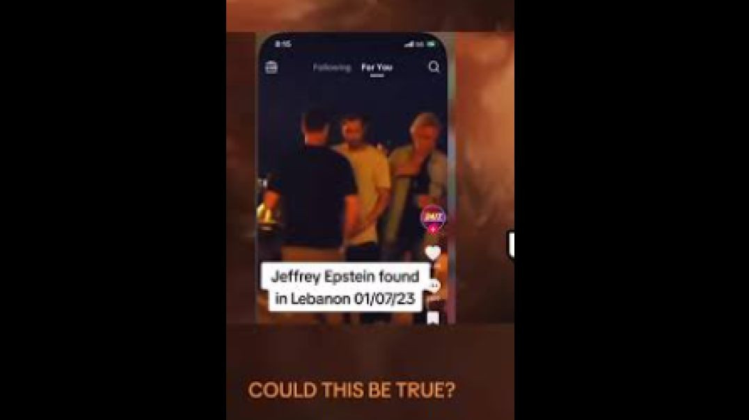 ⁣⚠️JEFFREY EPSTEIN SPOTTED ALIVE IN LEBANON 👀 VIDEO FOOTAGE SHOWS HIM MINGLING AT PARTY ON 1ST JULY