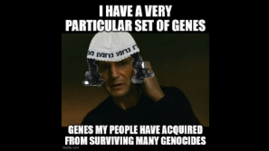 ⁣THE SEED STRUGGLE 🤤 LEATHERAPRONGUY CURBSTOMPS THE POPULAR MYTH OF THE JEWS HIGH IQ