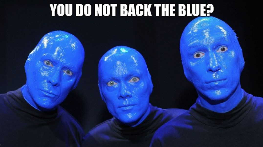 ⁣'BACK THE BLUE' ☸ IS A CULT