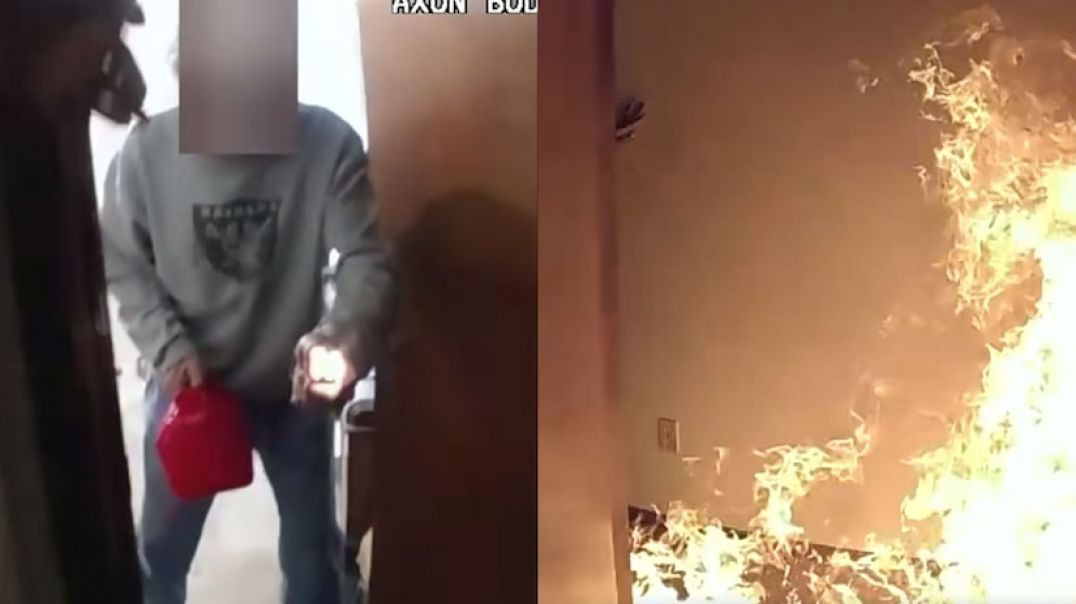 ⁣🚨82-YEAR-OLD MAN DIES IN FIRE DURING EVICTION 🔥 SPARKING DEBATE‼️