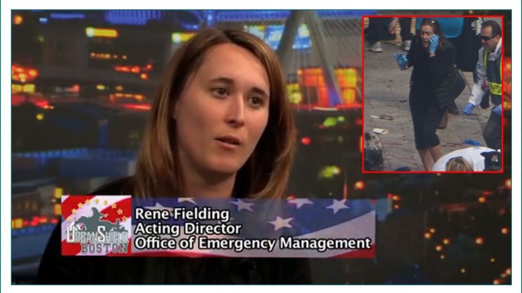 ⁣RENE FIELDING IS THE CRISIS ACTING DIRECTOR 🎭 OF THE BOSTON BOMBING DRILL
