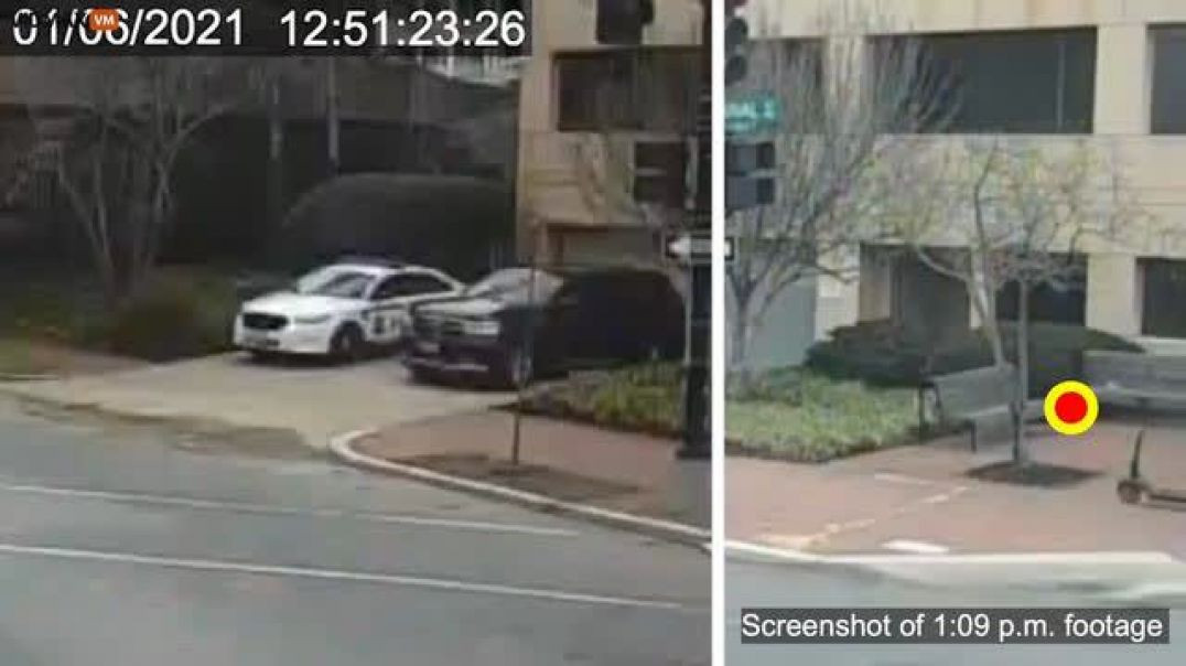 ⁣NEW CCTV FOOTAGE SEEMS TO SHOW DC POLICE 💣 PLANTING THE PIPE BOMB ON JAN 6TH