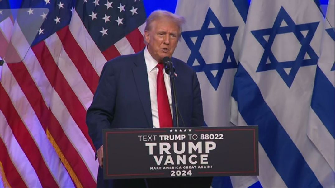 ⁣TRUMP SPEAKS ₪ AT 'FIGHTING ANTISEMITISM' EVENT