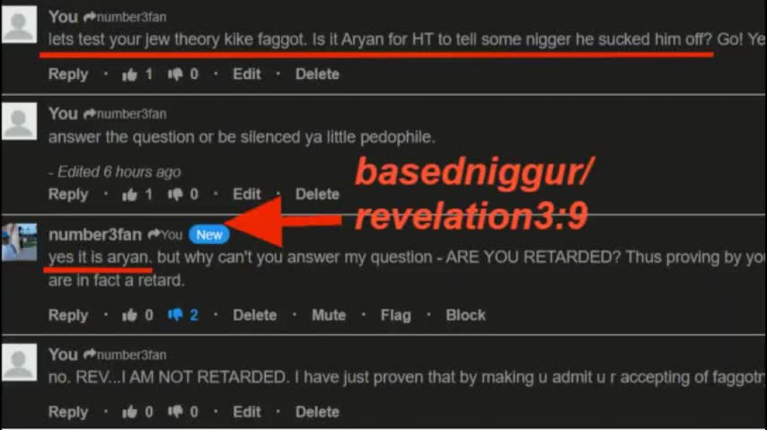 A message from TruthSlap's censored archive about Rev 3:9