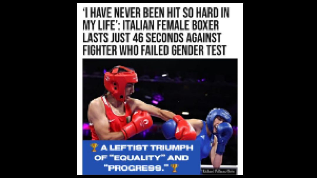 TRUMP ☈ 'I WILL KEEP MEN OUT 🥊🤕 OF WOMEN’S SPORTS!'