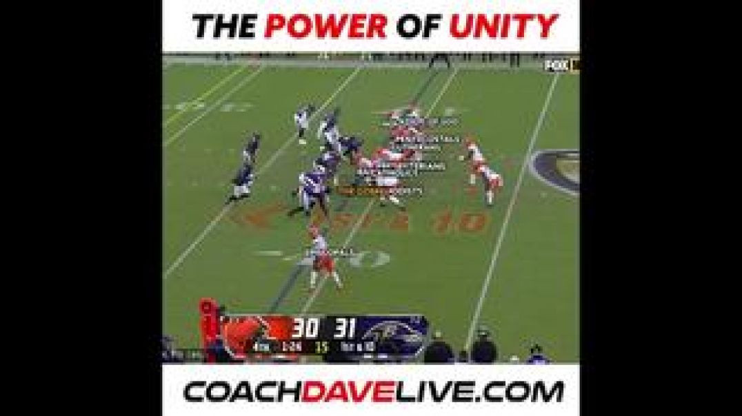 THE POWER OF UNITY 🏈 AS DISPLAYED BY THE CLEVELAND BROWNS