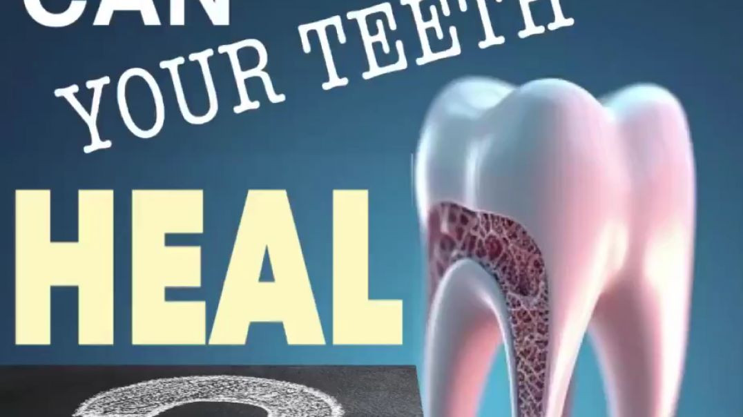 ⁣DO YOU BELIEVE 🦷 TEETH CAN HEAL❓