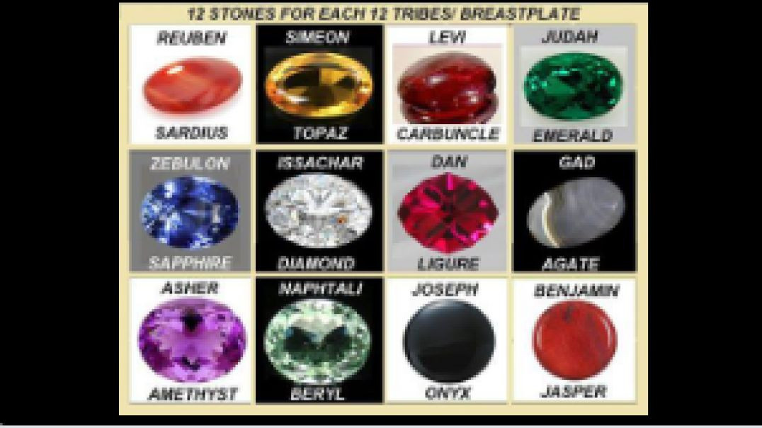 OUR CHOSEN TRIBES 💎 12 GEMSTONES OF LIGHT & TRUTH