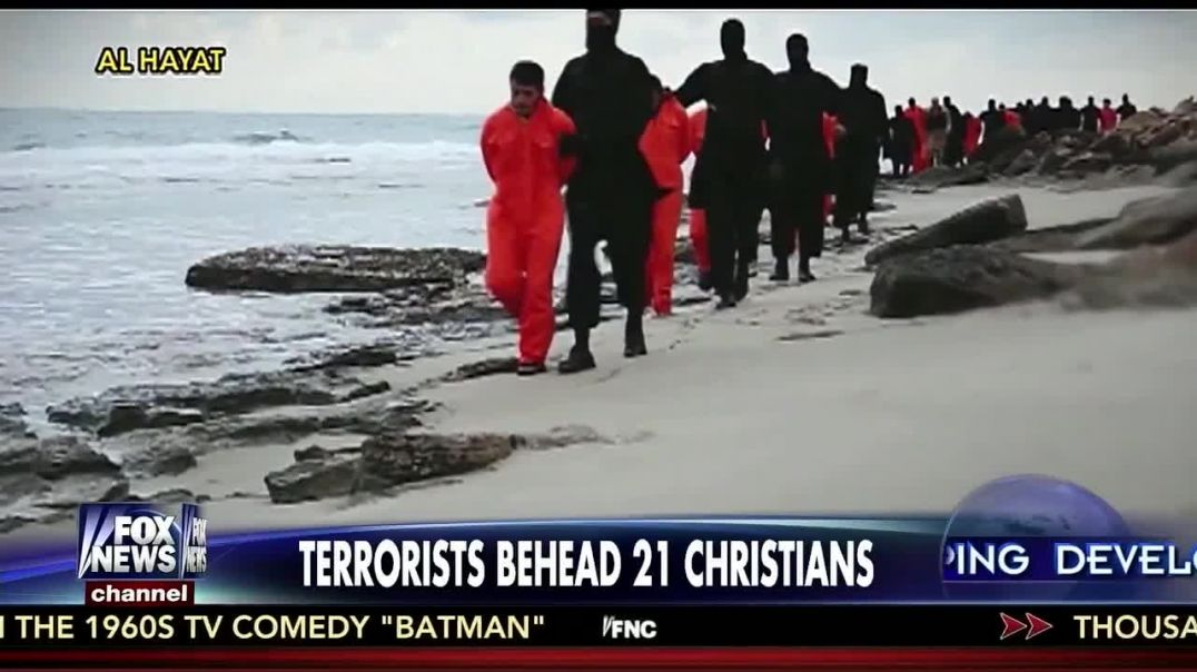 ⁣No warning muslims | Terrorist muslims kill Christians on video who have done nothing wrong.