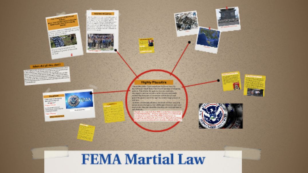 ⁣WHAT ROLE DOES FEMA PLAY WHEN MARTIAL LAW IS ENFORCED❓