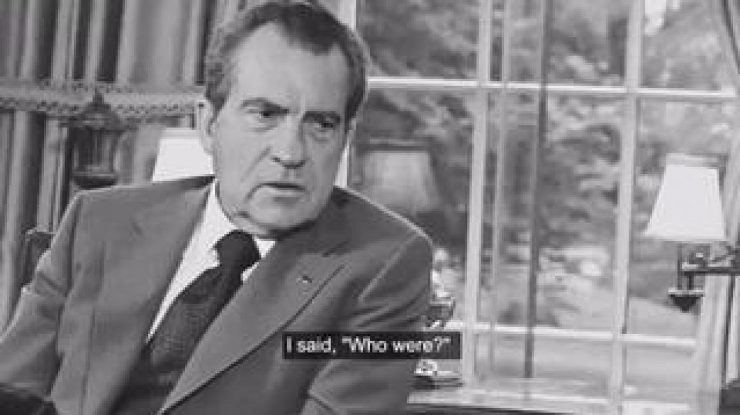 ⁣PRESIDENT NIXON ADMITS ☭ ''JEWS ARE ALL THROUGH THE GOVERNMENT; MOST JEWS ARE DISLOYAL&#