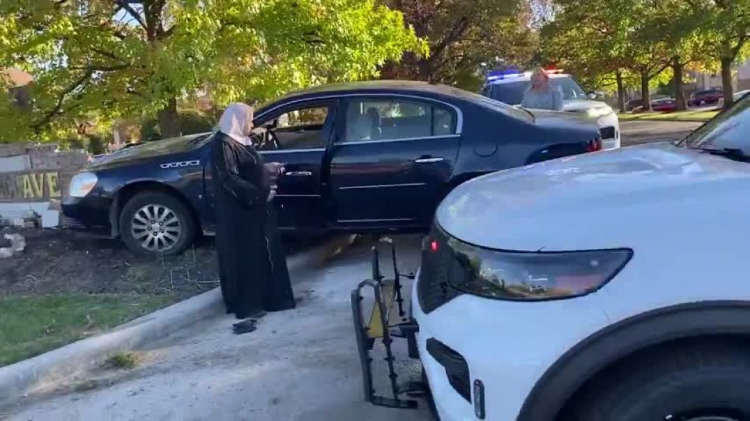 ⁣Taxpayer funded terrorist muslim attempts to run over children at coffin apartments hits bricks!