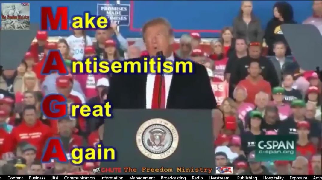 Taxpayer funded terrorist trump calls for our murder if we report on jew criminals!