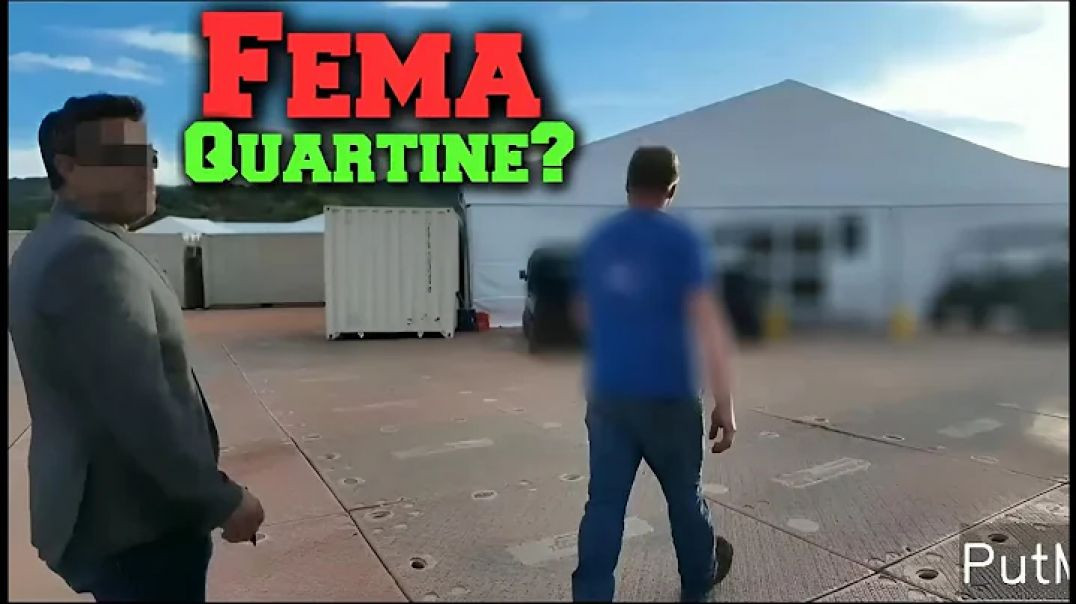 ⁣FEMA PLAN ☭ FOR OUTBREAK & QUARANTINE OF AMERICANS EXPOSED