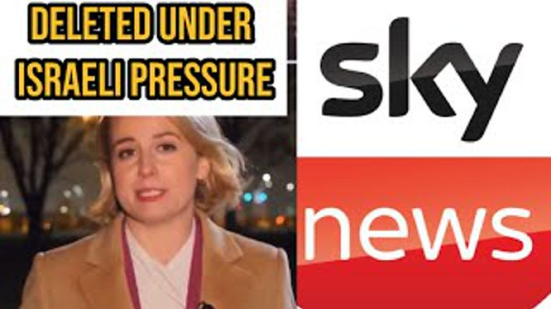 ⁣STUNNING ACT BY SKY NEWS ☭ DELETES HONEST REPORTING ON AMSTERDAM TO SAVE ISRAEL [JANTA KA  REPORTER]