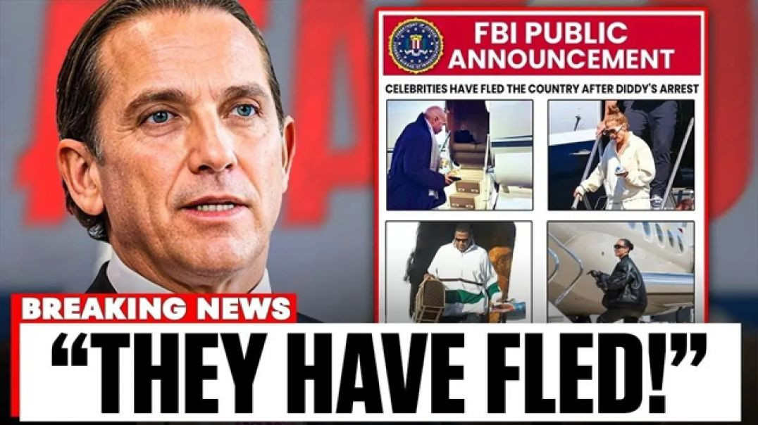 ⁣FBI REVEALS CELEBRITIES HAVE FLED THE COUNTRY ₪ AFTER DOLLHOUSE DIDDY'S ARREST