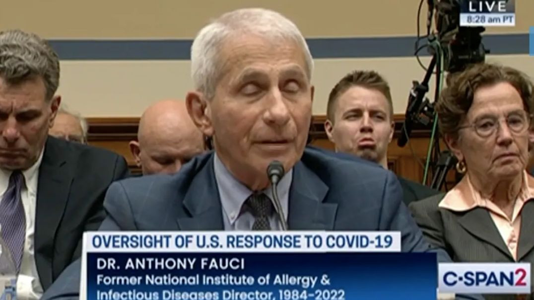 ⁣AUDIO OF FAUCI PLAYED BACK TO HIM ☤ DURING HEARING