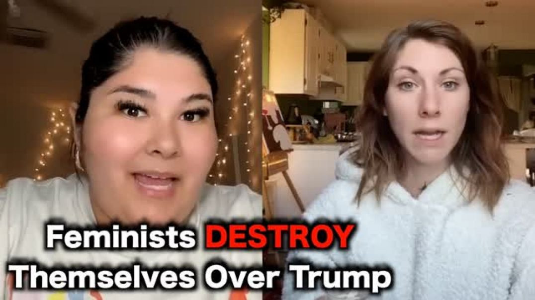 ⁣FEMINISTS STERILIZE THEMSELVES ⚢ OVER TRUMP WIN