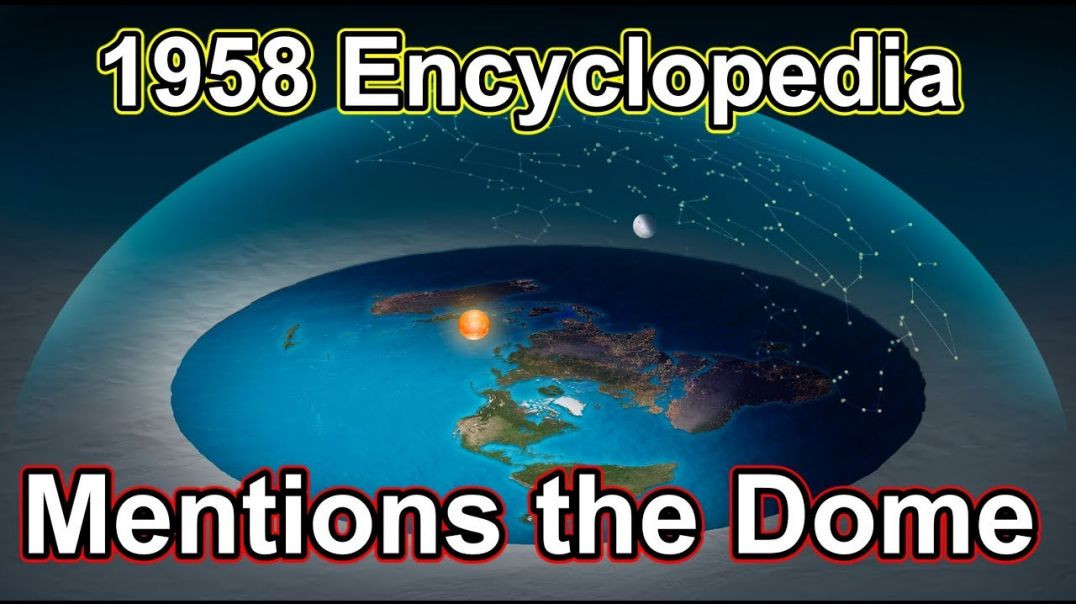 ⁣1958 ENCYCLOPEDIA 🗺 ADMITS THEY FOUND THE DOME