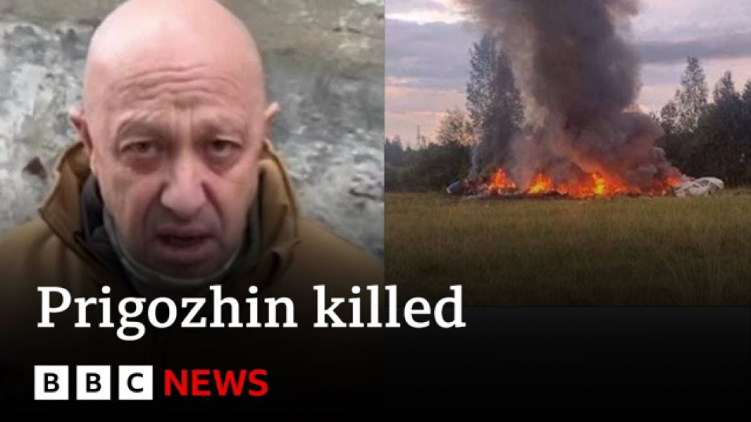 DEAD IN PLANE CRASH ✈💥 YEVGENY PRIGOZHIN WHO LED MUTINY AGAINST PUTIN [BBC NEWS]