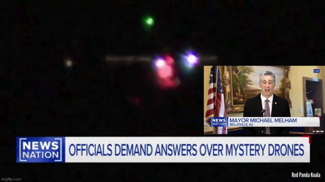 NJ MAYOR MICHAEL MELHAM SAYS 🛸 HE HAS WITNESSED GLOWING ORBS TRANSFORM INTO FIXED WING DRONES❗