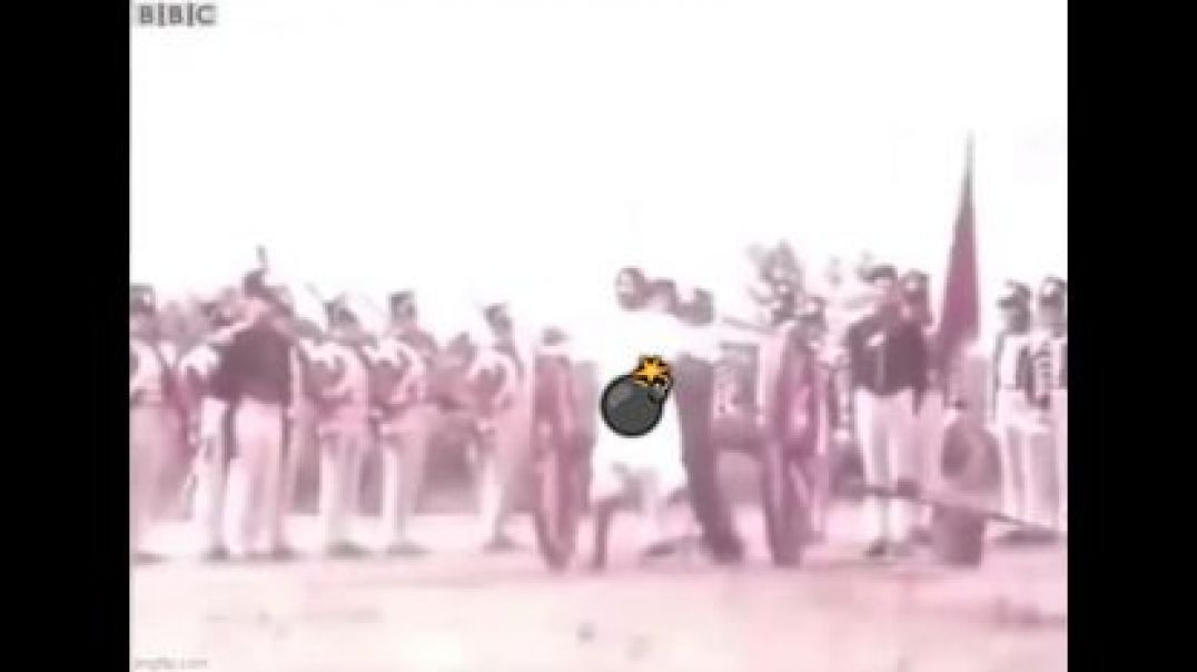 ⁣BRITISH EXECUTION BY CANNON 💥 OF AN INDIAN CRIMINAL