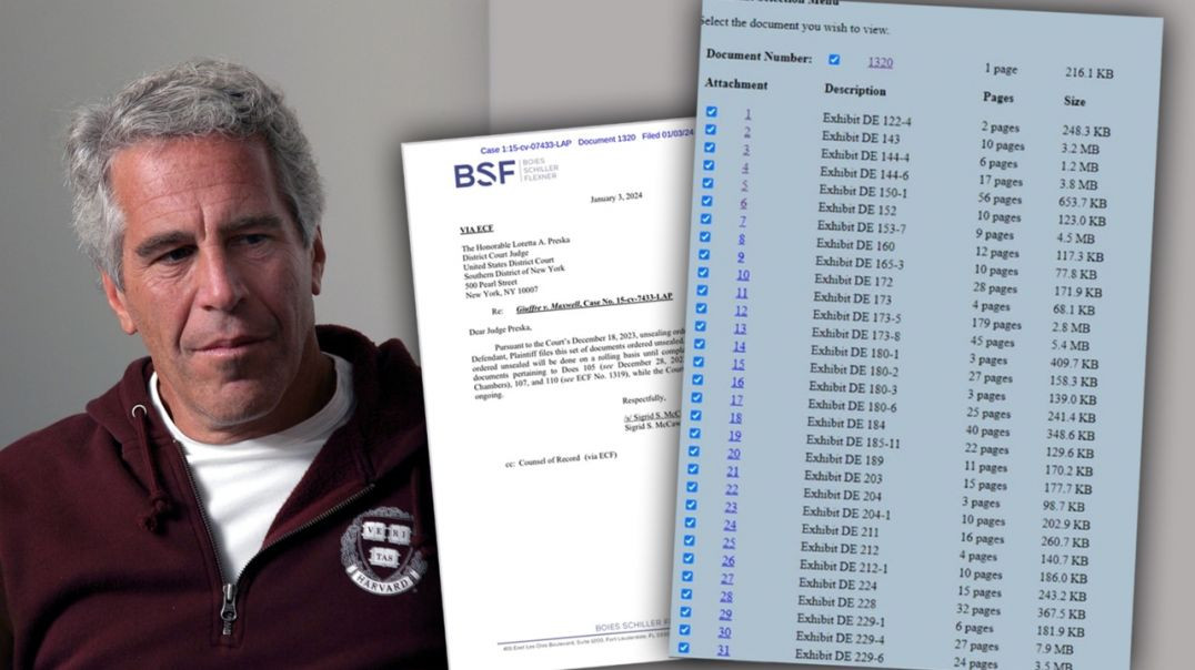 ⁣THE EPSTEIN FILES 🗃 [PHASE 1 PART 22] PLUS UNREDACTED FLIGHT LOGS