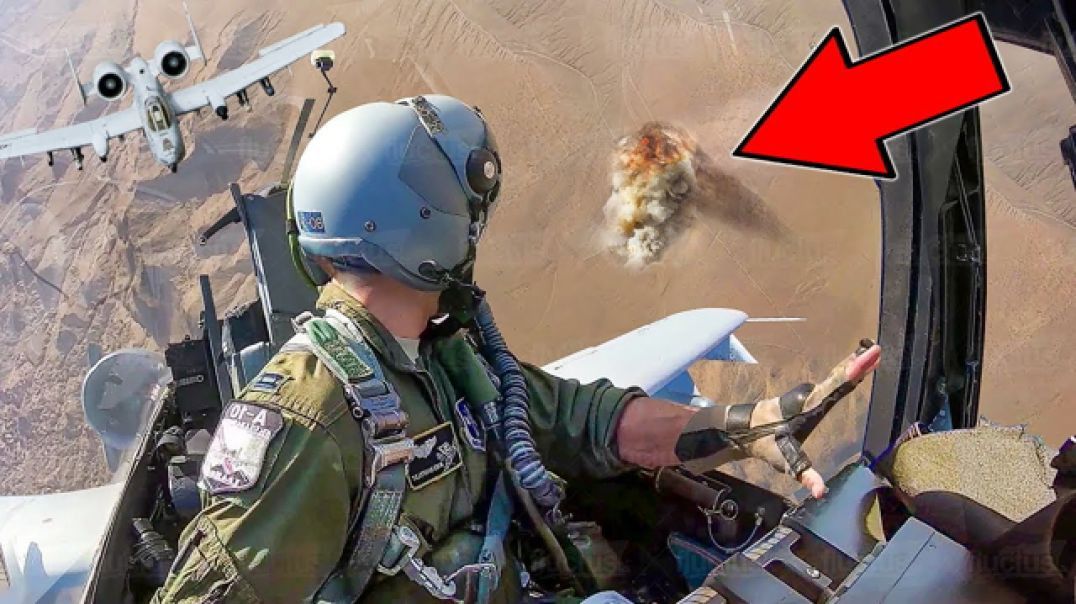 ⁣F-16 DROPS 2,000 POUND BOMB ON TALIBAN FIGHTERS 💣 [GRAPHIC WARNING]