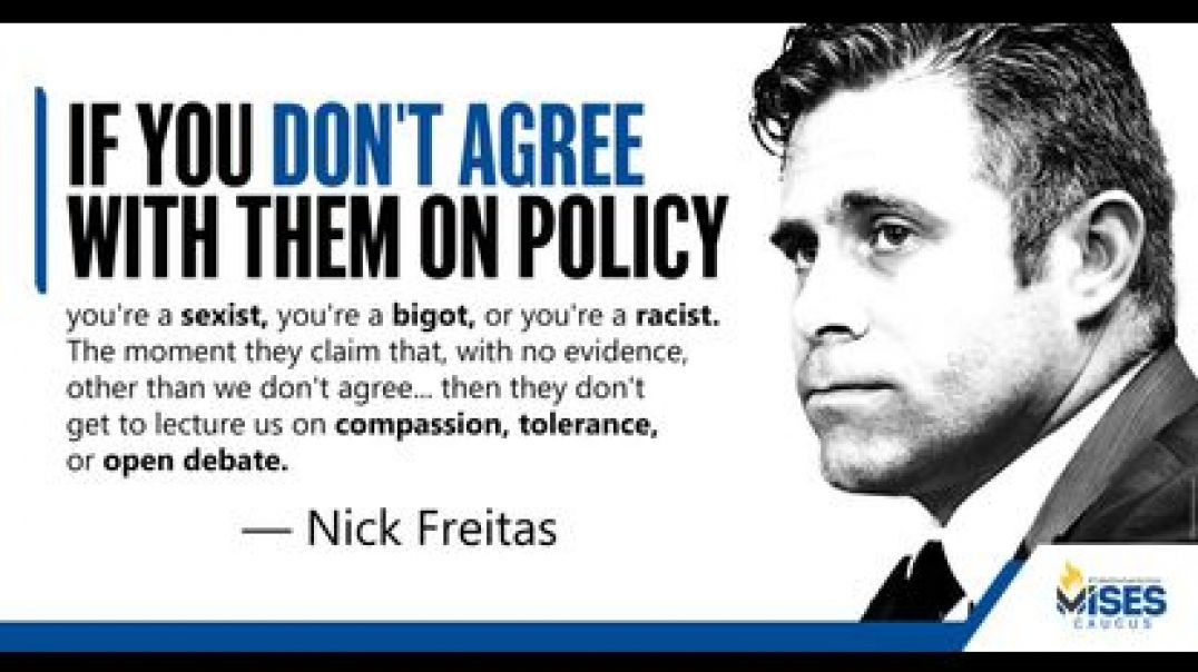 NICHOLAS J FREITAS DOESN'T CARE ABOUT NAME CALLING [AND NEITHER SHOULD YOU]❗