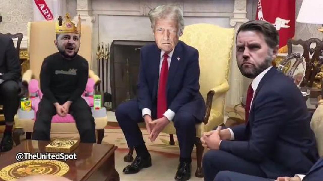 ⁣ZELENSKYY'S OVAL OFFICE BEG-A-THON ENDS IN TIMEOUT DISASTER❗ TRUMP AND JD SAY NO MORE❗ ⚫ [TUS]