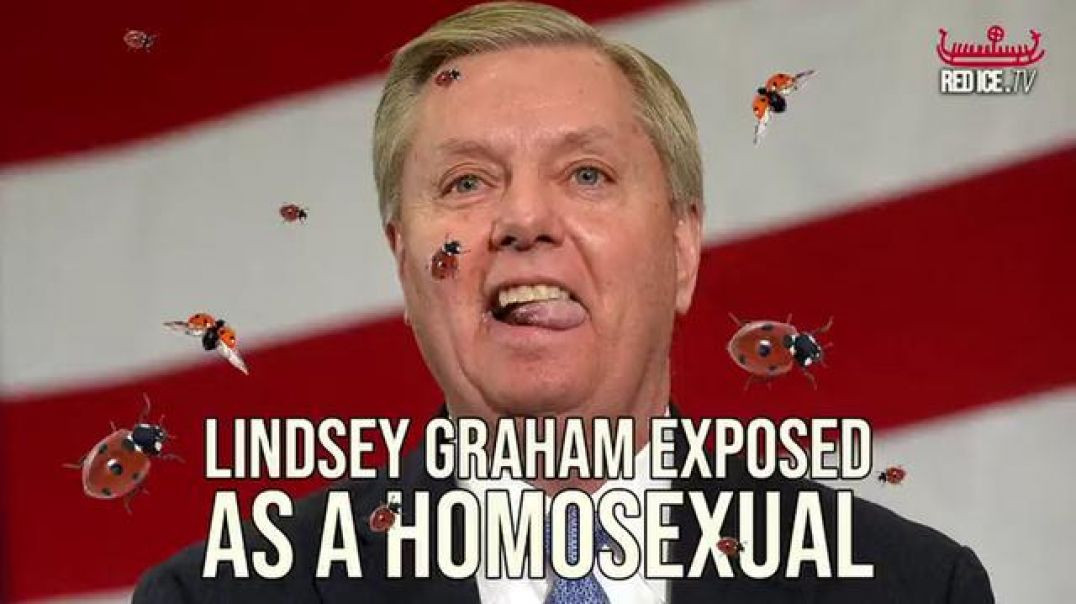 ⁣LINDSEY GRAHAM IS A HOMOSEXUAL ⚢ PROBABLY BLACKMAILED BY ISRAEL [RED ICE TV]