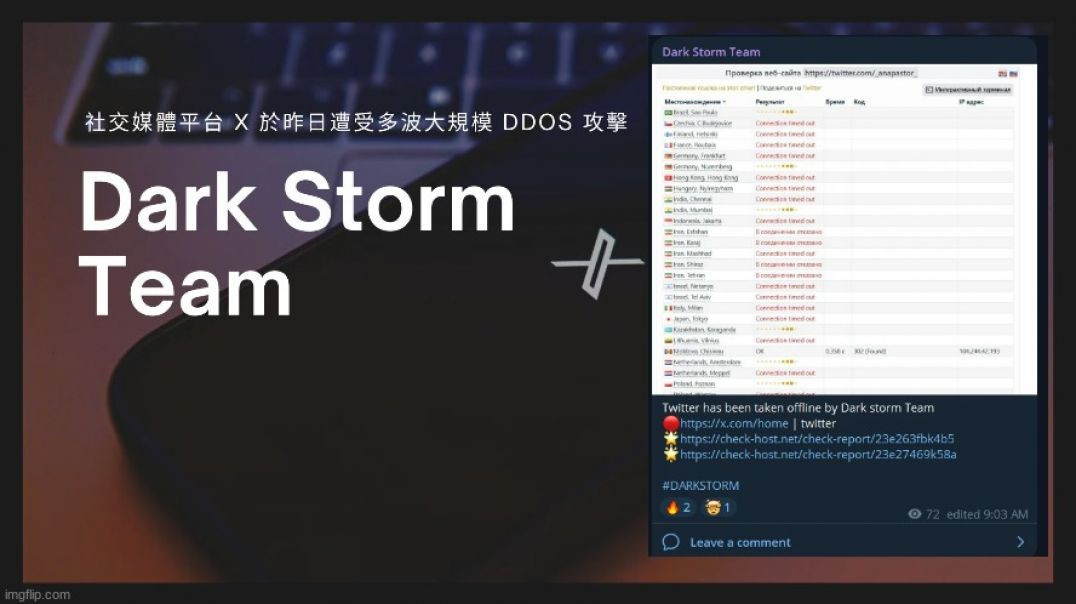 ⁣THE MONDAY MORNING 📴 DDOS OF X