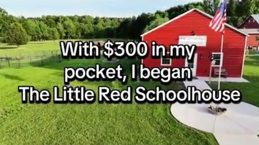 THE LITTLE 🏫 RED SCHOOLHOUSE