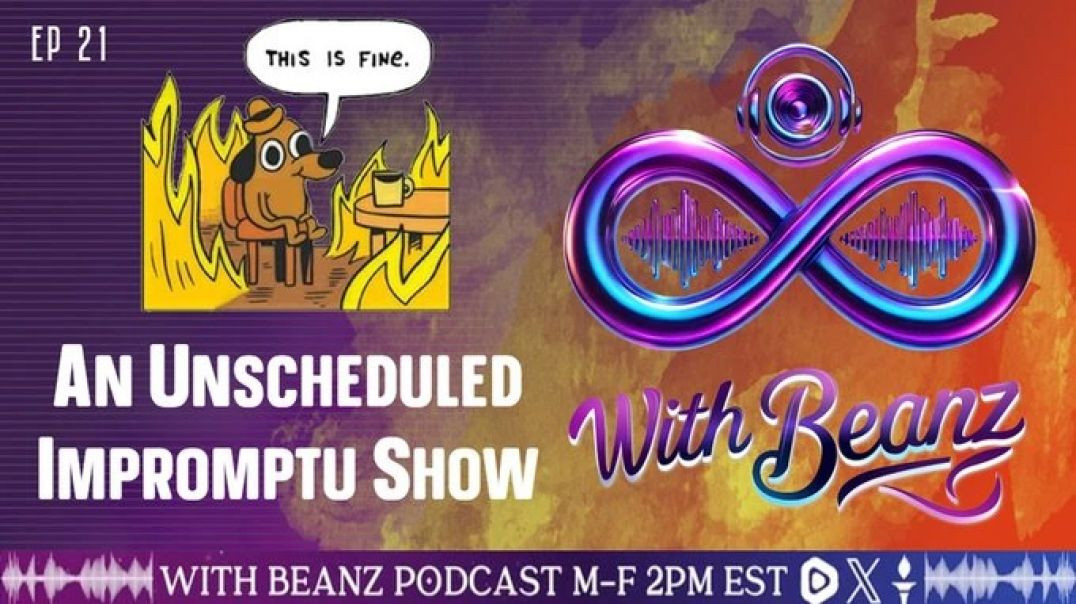 ⁣WITH BEANZ EP 21 🫘 AN UNSCHEDULED IMPROMPTU SHOW