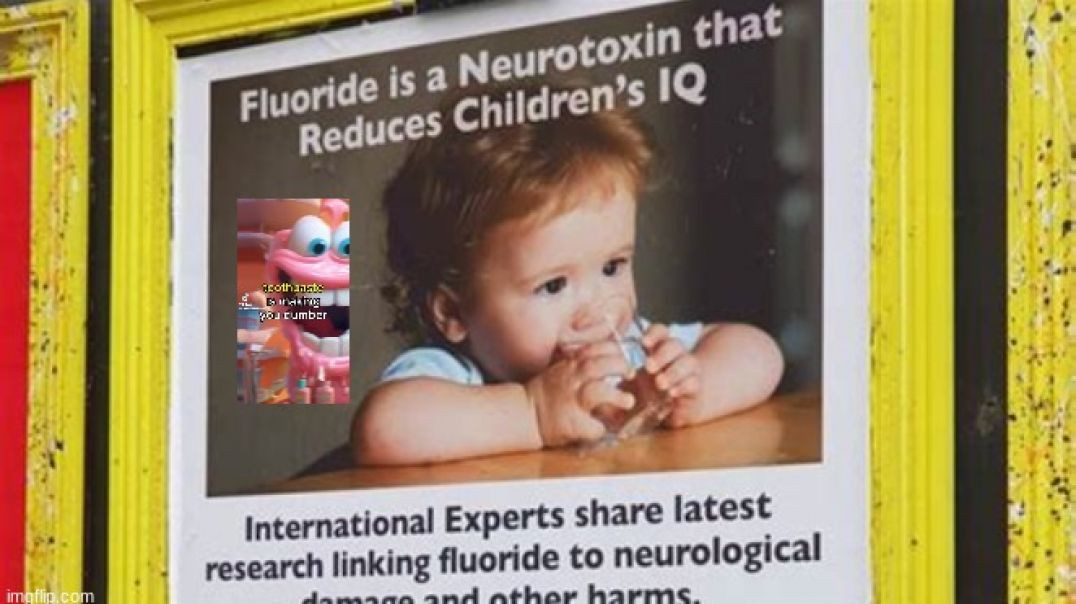 ⁣TOOTHPASTE IS MAKING YOU DUMBER ☠ [FLUORIDE IS A CARCINOGEN AND A NEUROTOXIN]