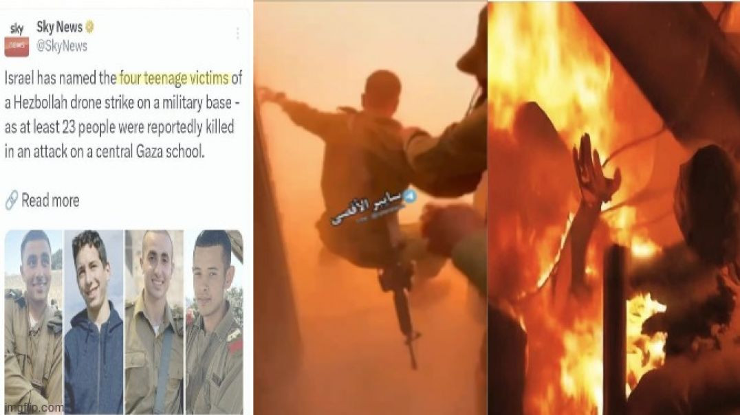 FIRESTORM TRAPPING CENTRAL ISRAELI MILITARY IN BUNKERS 🔥 [POSSIBLY BEING BURNT ALIVE]
