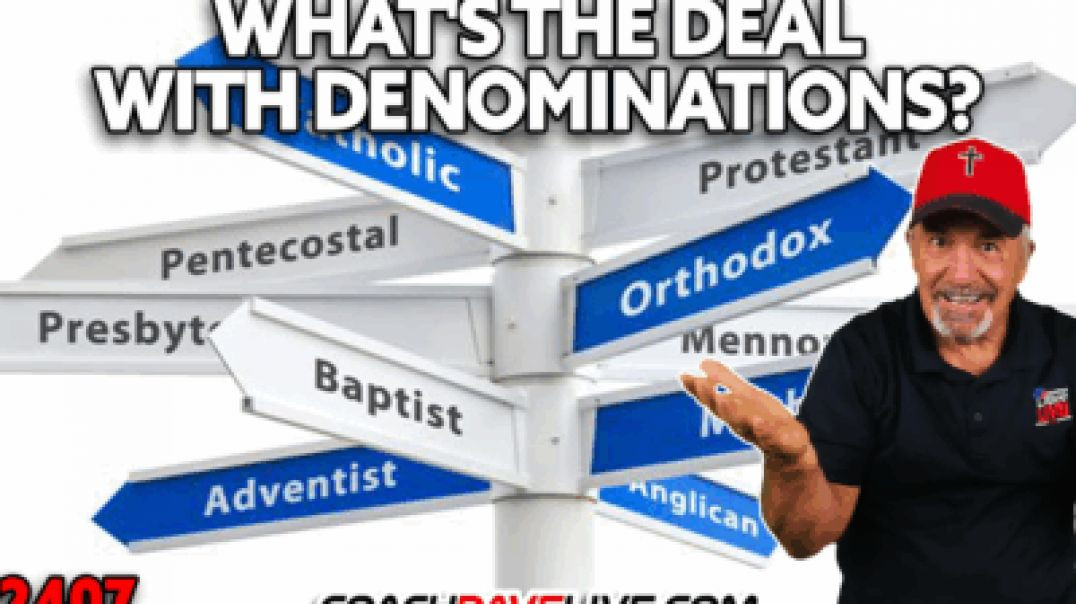 ⁣WHAT’S THE DEAL WITH DENOMINATIONS❓ ⛪🏈 5-12-2025