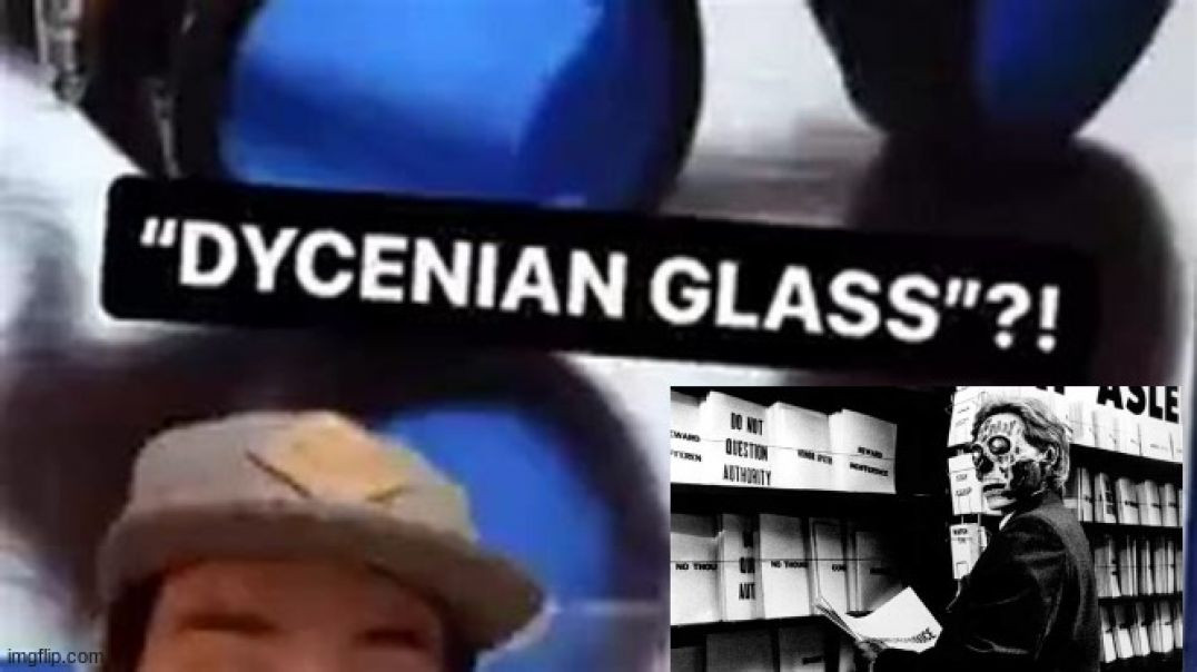 ⁣THEY LIVE 😎 WALTER JOHN KILNER 🪬 AND DICYANIAN GLASSES❗