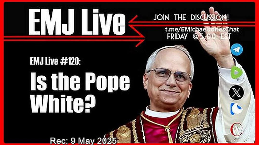 ⁣EMJ LIVE #120 📿 IS THE POPE WHITE❓