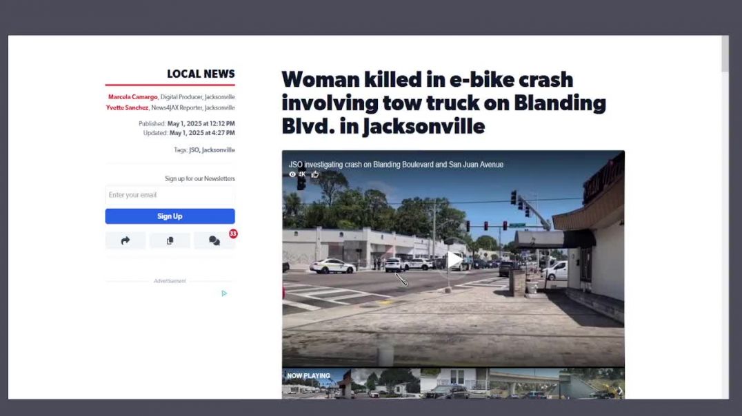 ⁣Publishing House Mandated Child Abuse With Crime Report Livestream From Jacksonville Florida USA